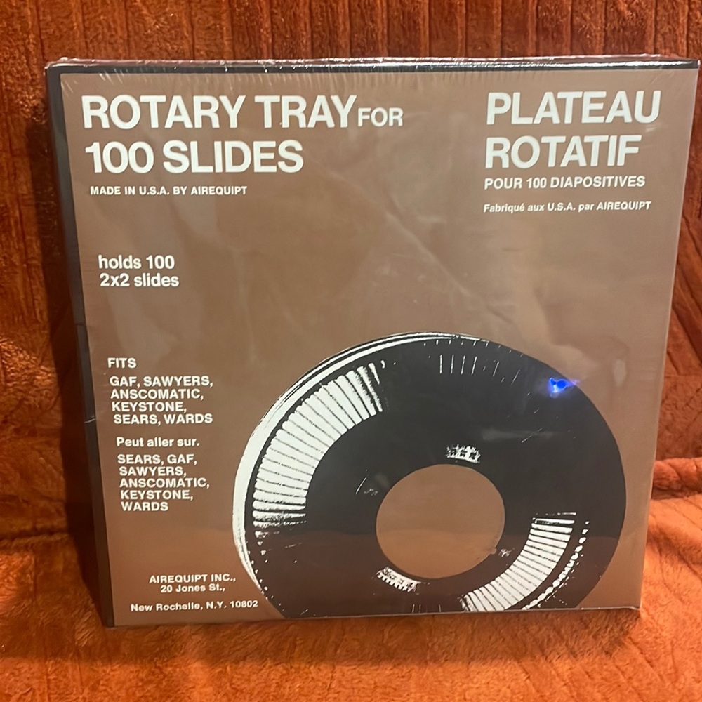 Rotary tray for 100 slides ( Airequipt )